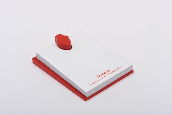 PAPER HOLDER - HEART AND STOMACH SHAPE